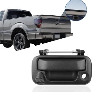 Backup Camera Tailgate Handle Fit Ford F150 2005–2014, F250/350/450/550 2008–2016, RCA