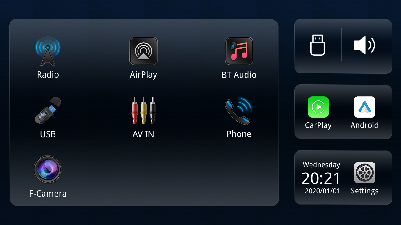 7″ Linux Car Stereo for VW Golf Passat Jetta Tiguan, Wireless Carplay Android Auto - Image 2