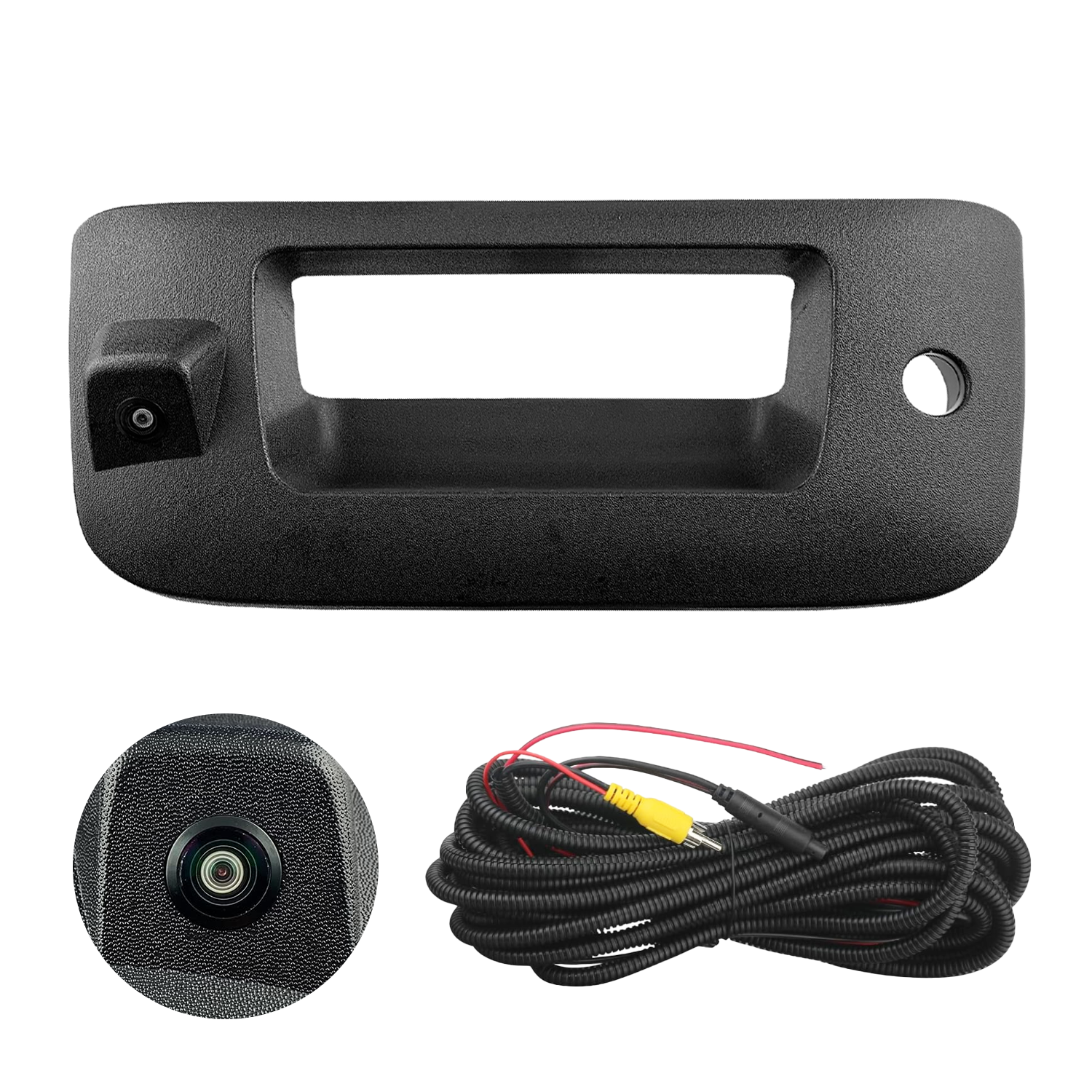 Tailgate Handle with Rearview Backup Camera for Chevy Silverado and GMC Sierra 2007-2013,Tailgate Handle Replacement Rear Camera