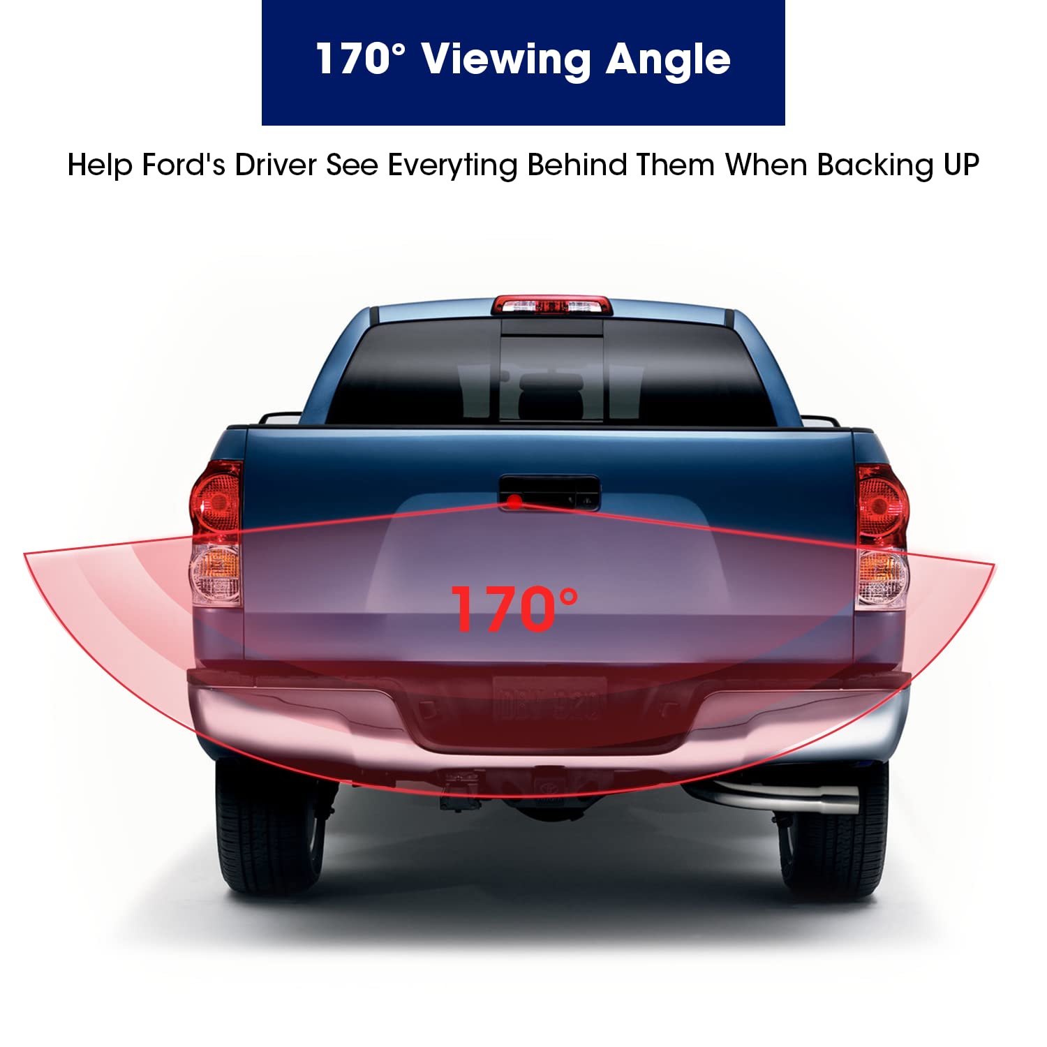 Tailgate Replace Rear View Camera Tailgate Handle Backup Camera Replacement for Toyota Tundra 2007-2013 - Image 3