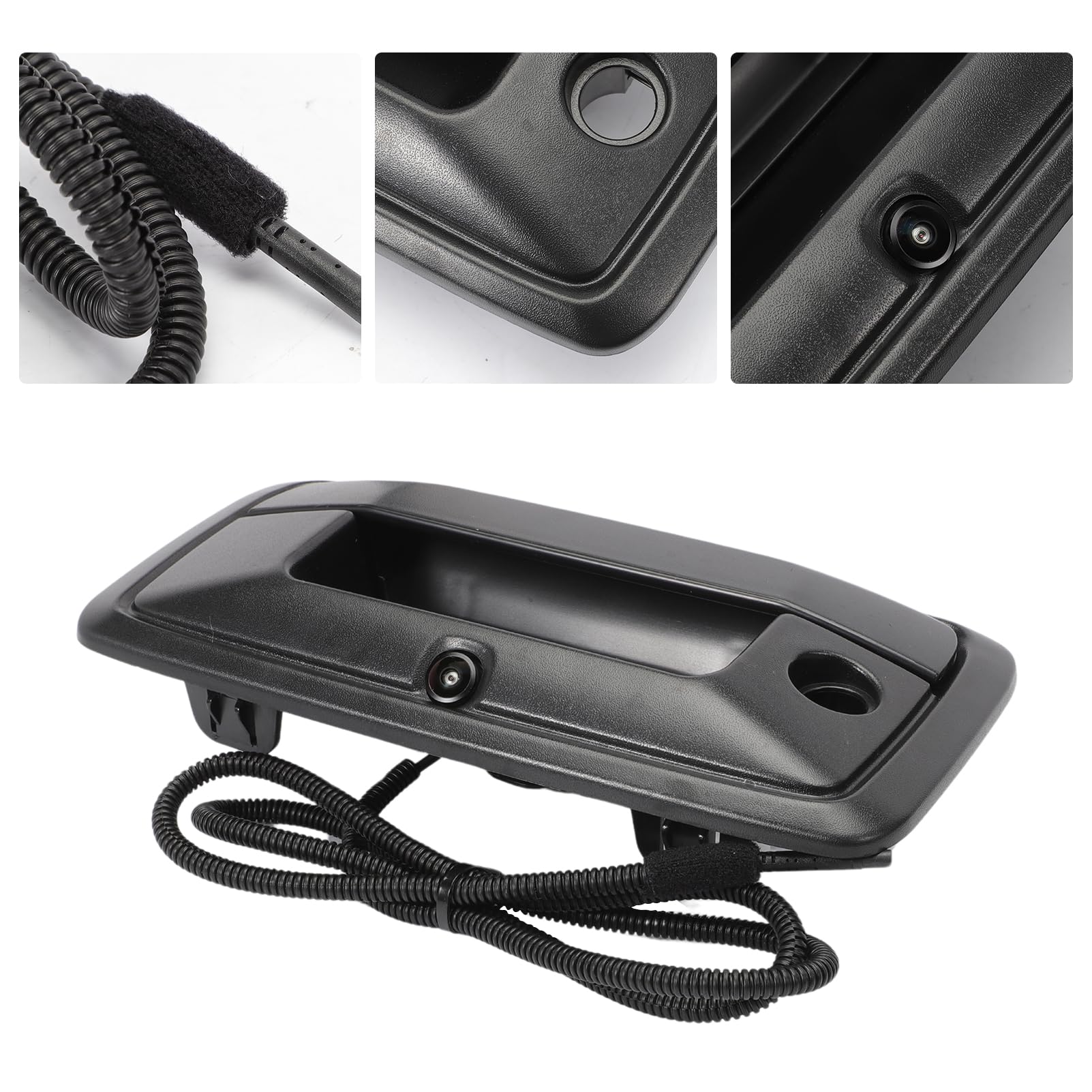 Tailgate Handle Camera for Chevrolet Silverado & GMC Sierra 1500 2014-2018, 2500HD/3500HD, Canyon 2015-2018, RCA, IP69K - Image 3