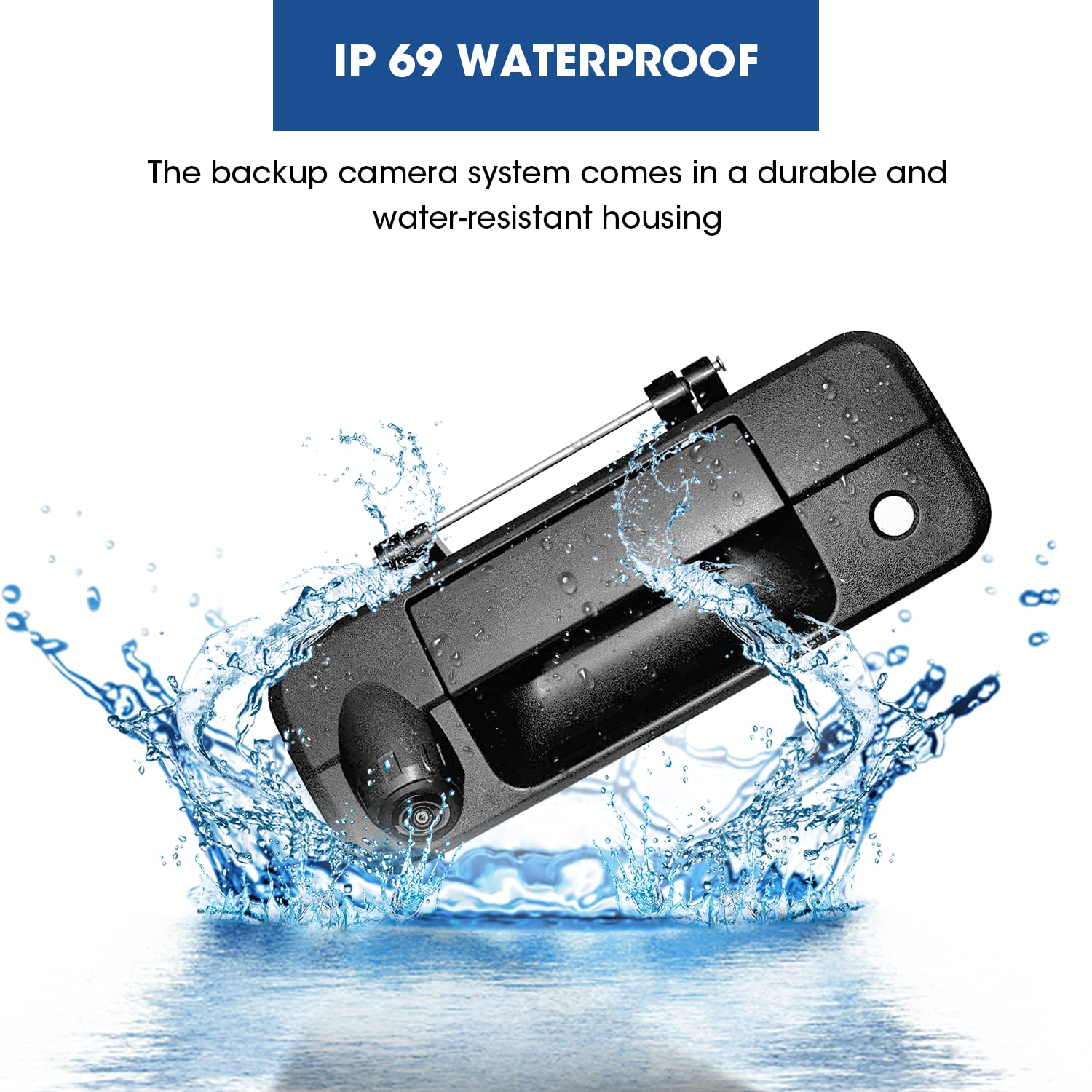 Tailgate Replace Rear View Camera Tailgate Handle Backup Camera Replacement for Toyota Tundra 2007-2013 - Image 2