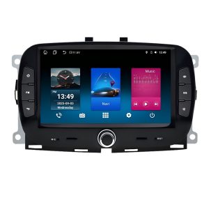 7″ Linux Car Stereo for Fiat 500 2016-2022, Wireless Carplay Android Auto