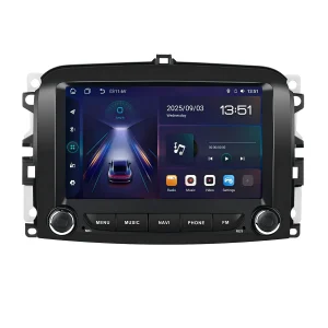 7″ Linux Car Stereo for Fiat 500L 2012-2020, Wireless Carplay Android Auto