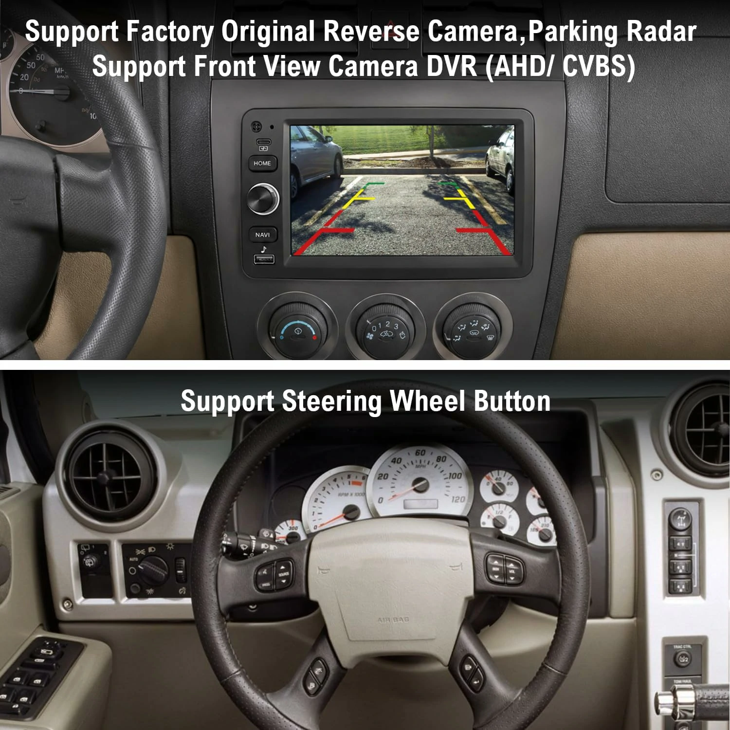 7″ Linux Car Stereo for Chevy GMC Hummer, Wireless Carplay Android Auto - Image 7