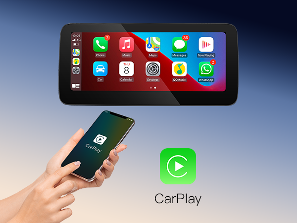 Benz_NTG4.5换屏机_A+手机端CarPlay