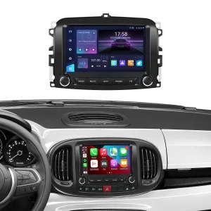 7″ Linux Car Stereo for Fiat 500L 2012-2020, Wireless Carplay Android Auto