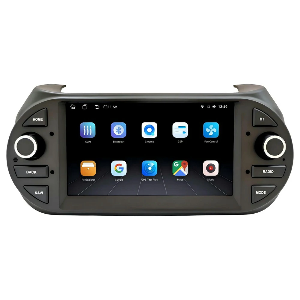 7″ Linux Car Stereo for Fiat FIAT Fiorino Citroen Nemo Peugeot Bipper 2009-2016, Wireless Carplay Android Auto