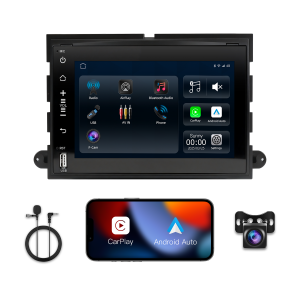 7″ Linux Car Stereo for Ford F-150, Wireless Carplay Android Auto