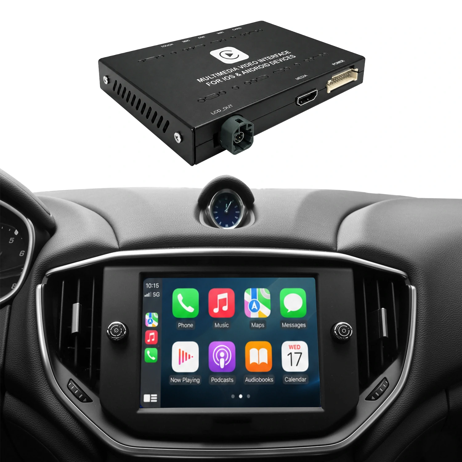 Wireless Carplay Android Auto interface for Jeep/Dodge 2013-2020, 8.4″ Screen - Image 10